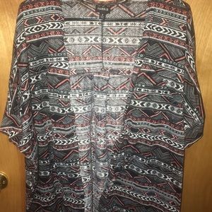 Torrid Aztec Print Kimono